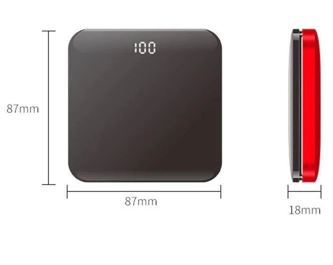 Ultra-thin mirror mini charging treasure - Image 8