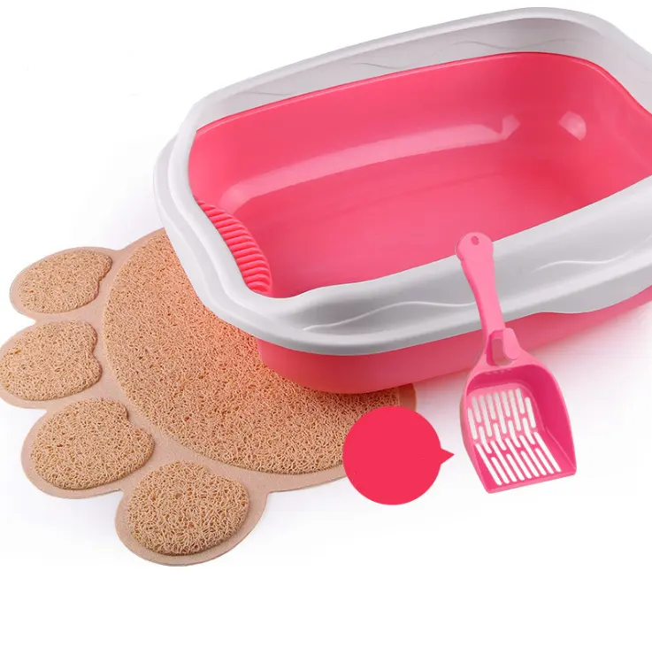 Semi Enclosed Cat Sized Thickened Splash Proof
