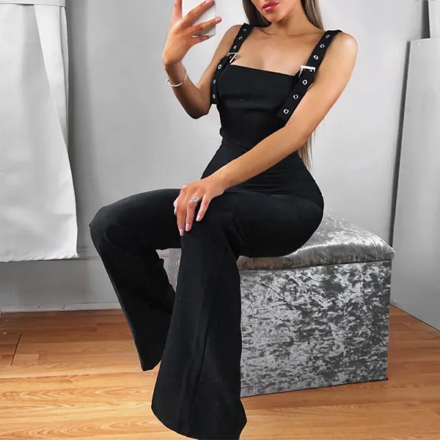 Jumpsuit women's casual trousers Black - Shop at LoveMi