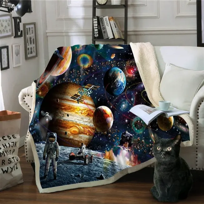 BeddingOutlet Sloth Blankets for Bed Cartoon Animal Plush Blanket