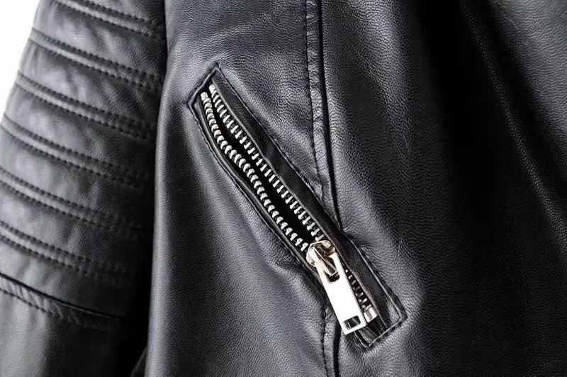 Women's leather motorcycle leather