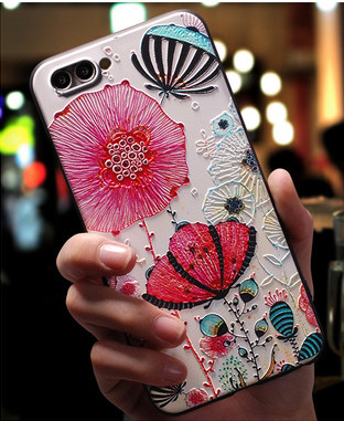 Compatible with Apple , Three-dimensional Embossed Phone Case – A, IPhoneX XS