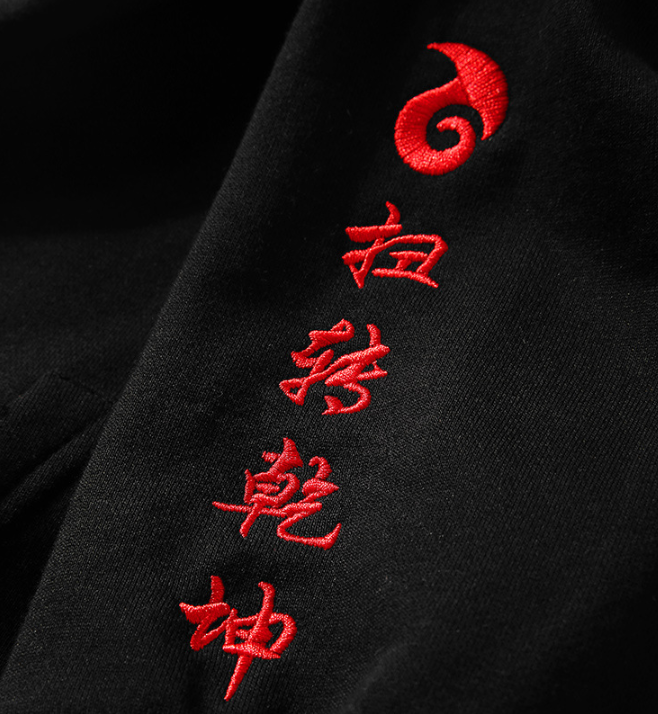 Which embroidered round neck sweater