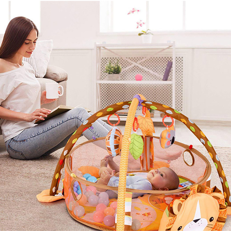 Baby anti-urine marine game mat climbing mat fitness rack