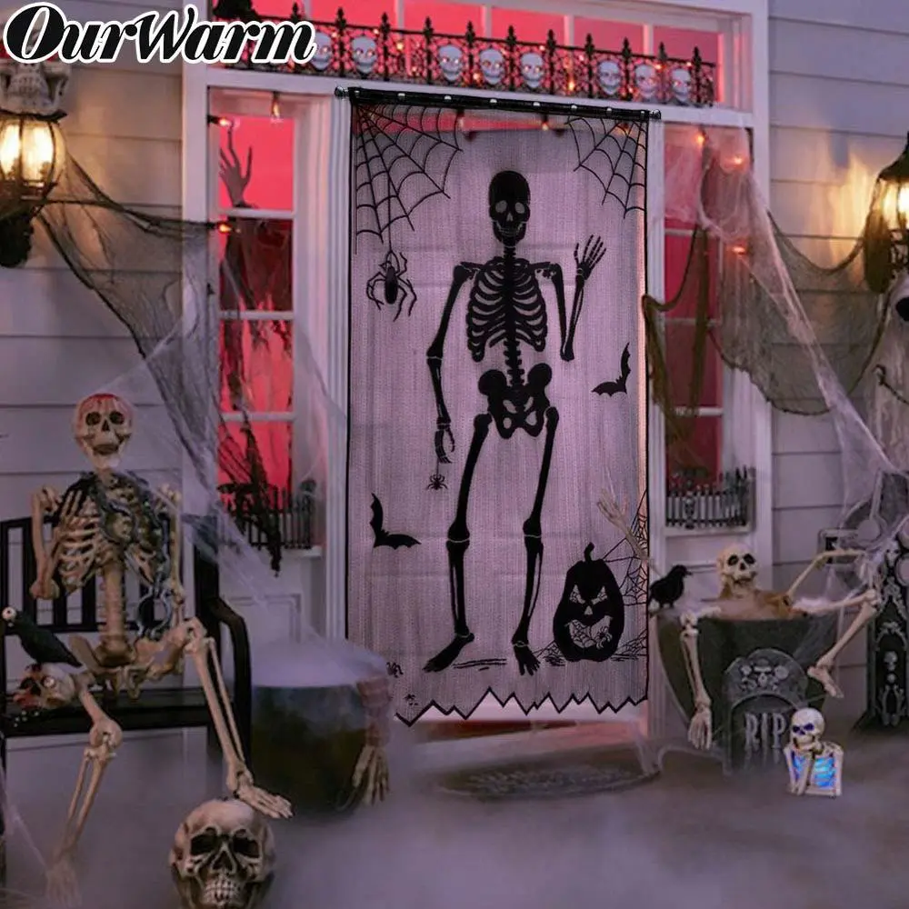 Halloween pattern curtain – image 8