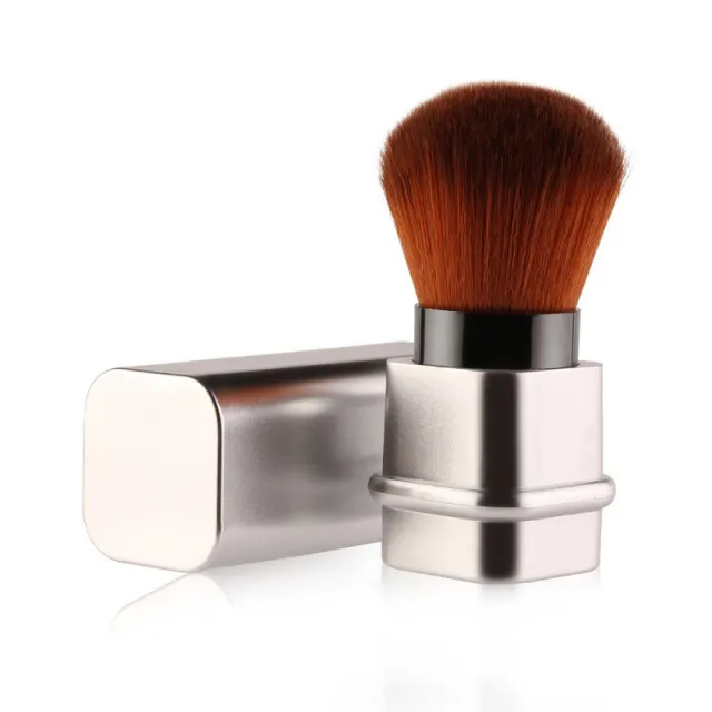 Portable Single Makeup Brush Silver - Shop at LoveMi