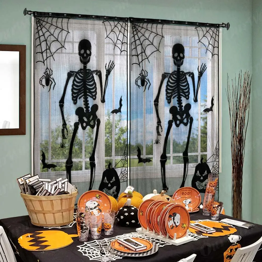 Halloween pattern curtain – image 3