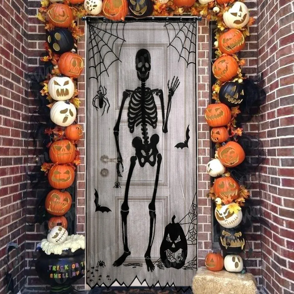 Halloween pattern curtain – image 5