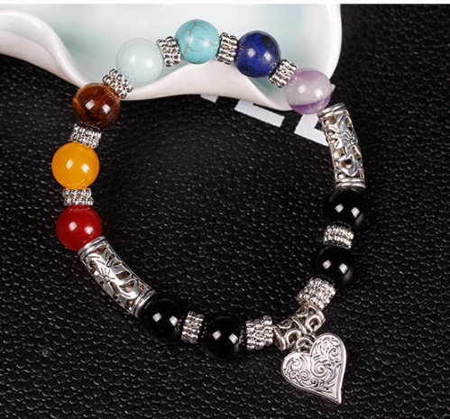 Tiger Eye Stone Love Pendant