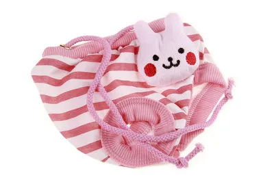 S-XL Reuseable Bitch Menstrual Female Pet Dog Sanitary Nappy Diaper Pants Pads - Pink Rabbit