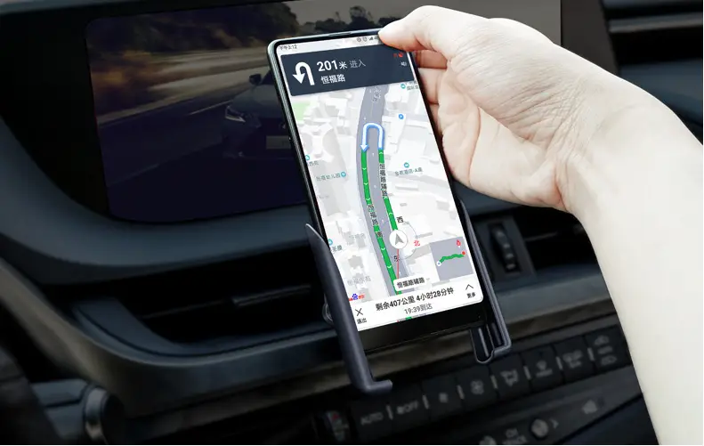Mobile phone gravity bracket