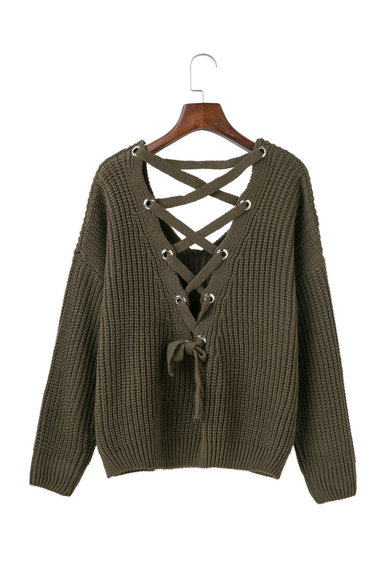 Double V-neck back cross strap