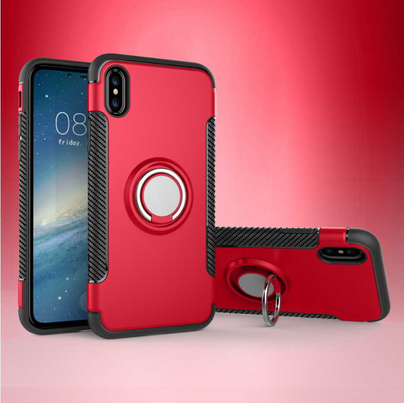 Compatible with Apple , Car bracket magnetic  phone case