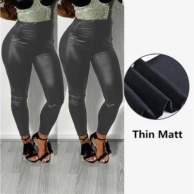 High waist leggings female super elastic - Matte-2Xl