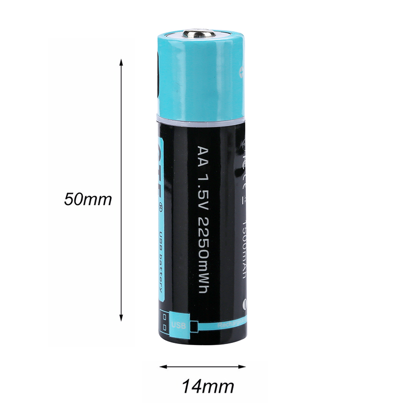 No. 5 USB charging 1.5V1500mah rechargeable battery - Image 3