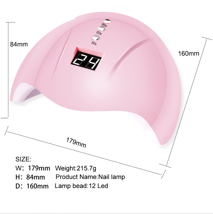 Intelligent induction nail lamp — foto 6