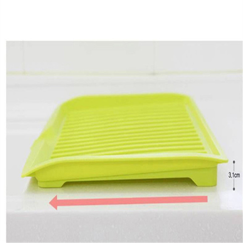 Multifunctional drain tray plastic rectangular rack