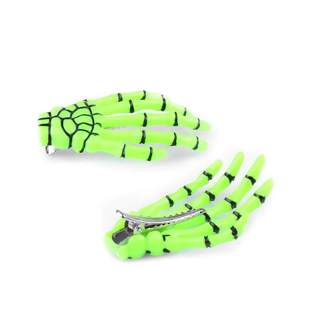 Hand bone clip - Green