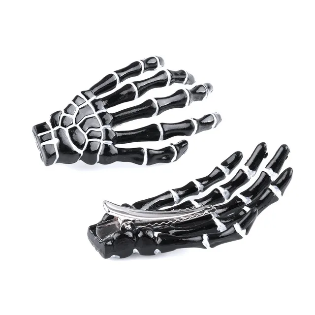Hand bone clip - Black