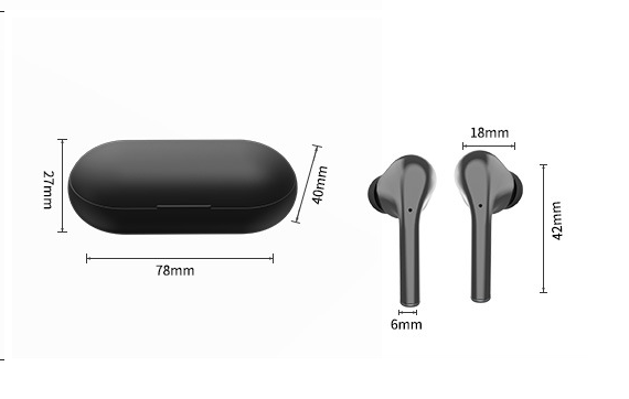 Wireless Binaural Sports Black Technology Stereo Touch Headset - Image 2