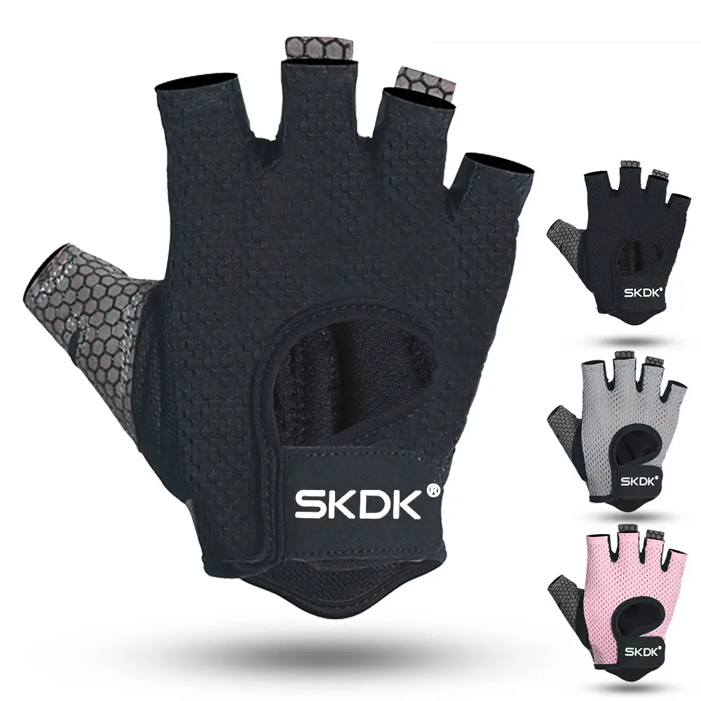 Half Finger Fitness Gloves Thin Sweat-absorbent Slip Resistant Hand