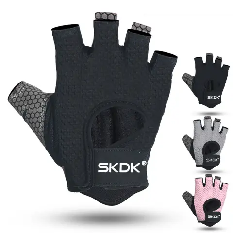 Half Finger Fitness Gloves Thin Sweat-absorbent Slip Resistant Hand