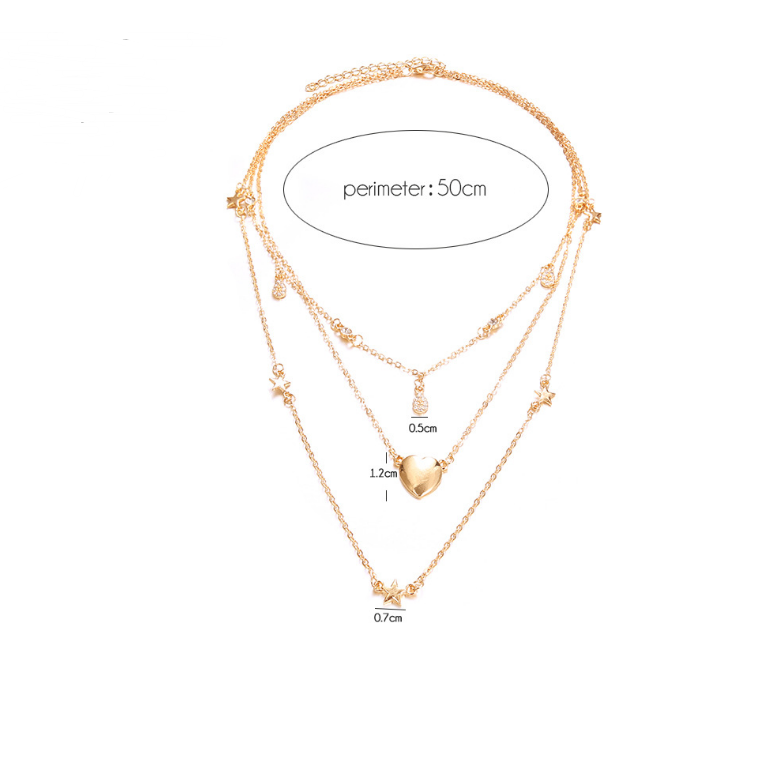 Love Star Multilayer Necklace