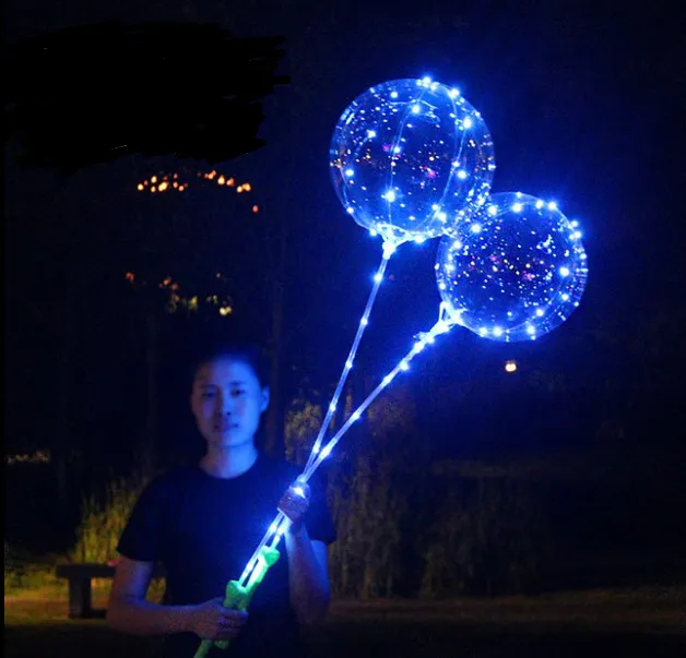 Glowing balloon - Blue