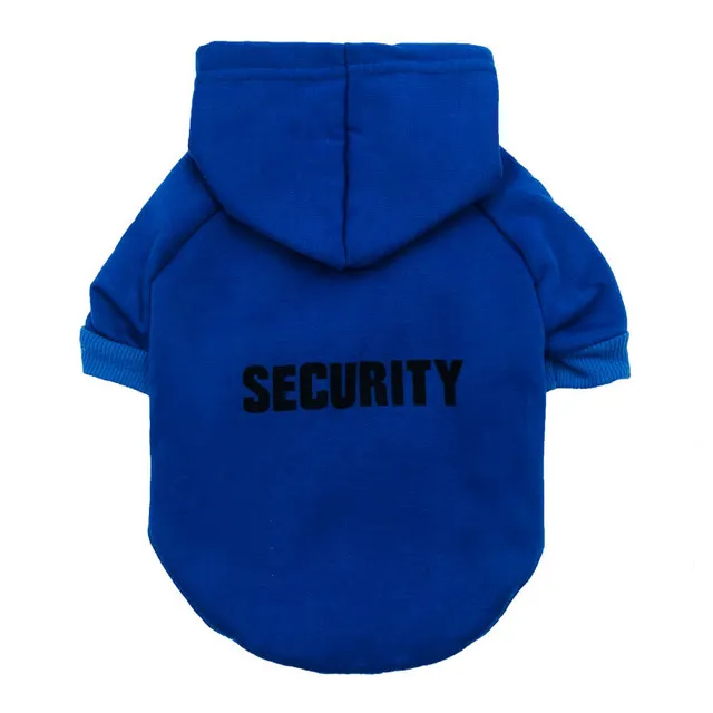 Fleece Cloth With Security Pet Sweater Blue - Shop at LoveMi
