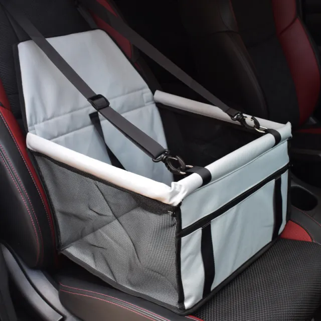 Pet Car Mat Mesh Double Layer Thickening Bag Gray - Shop at LoveMi