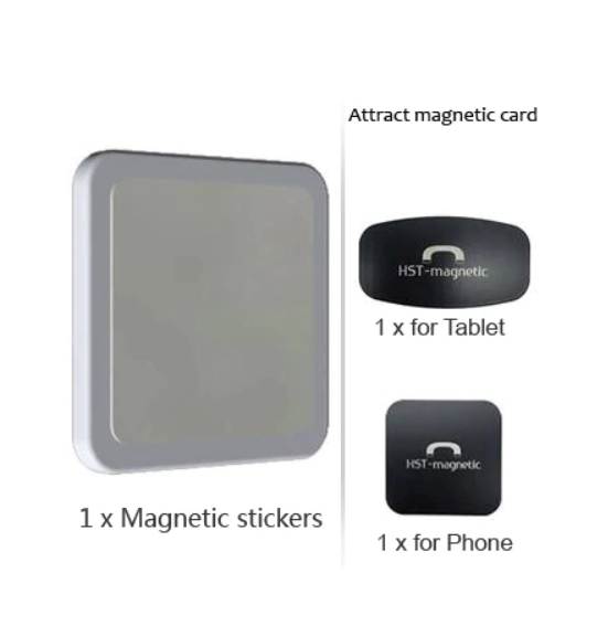 Magnetic Wall Mount Sticker for iPad Pro/Air & Tablets | Universal Bracket Holde - 第 23/24 張圖片