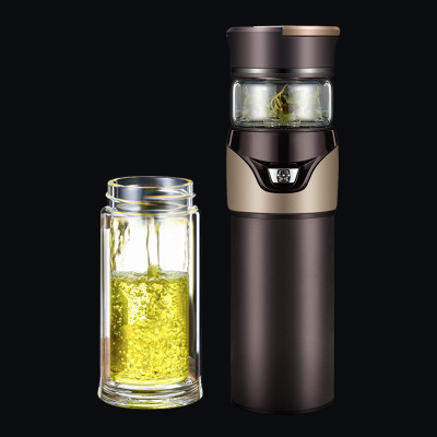Glass Cup Brown