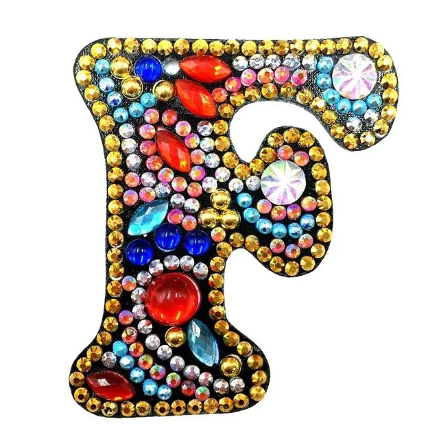 Single Alphabet LettersKey Chains Diamond Painting - Shop at LoveMi