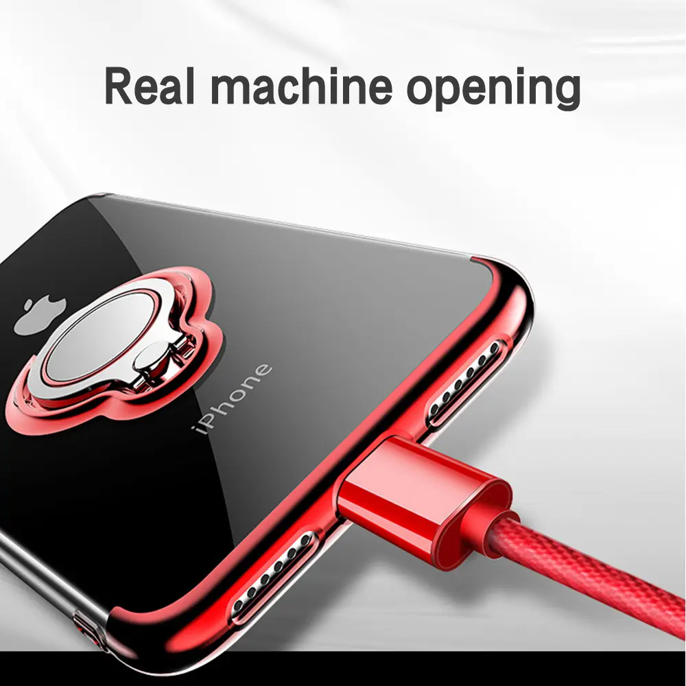 Compatible With Mobile Phone Case Holder Magnetic Ring