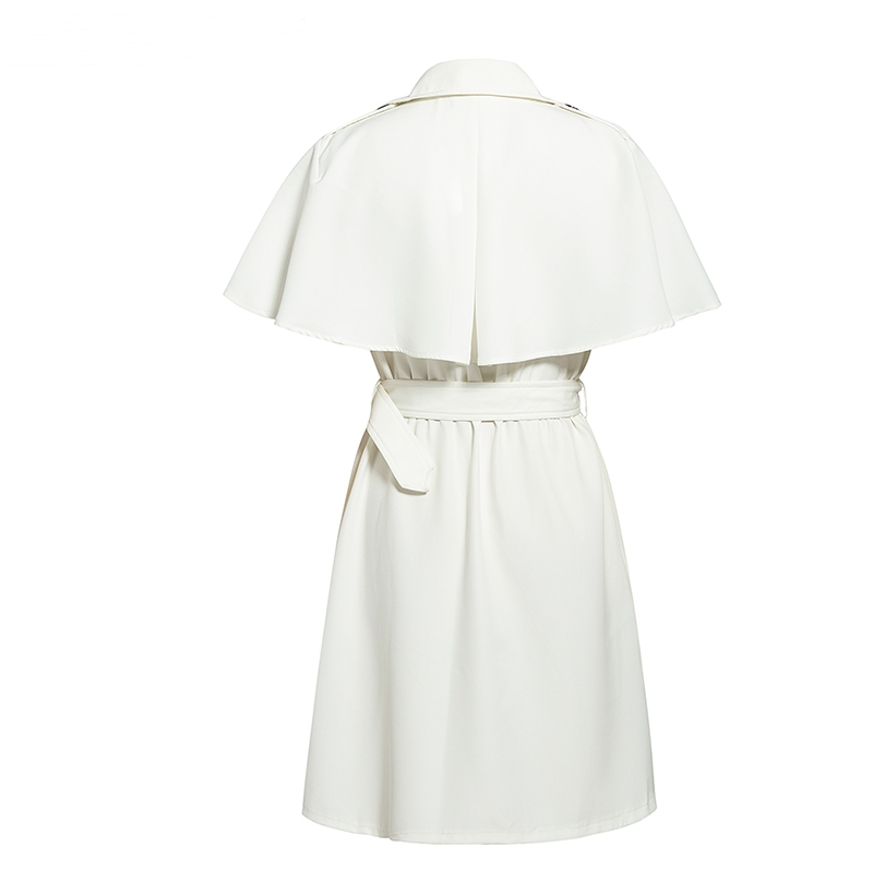 Casual short skirt lapel