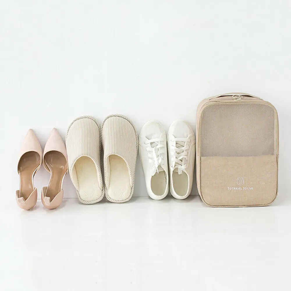 Portable Shoe Bags Waterproof Travel Bag Trolley