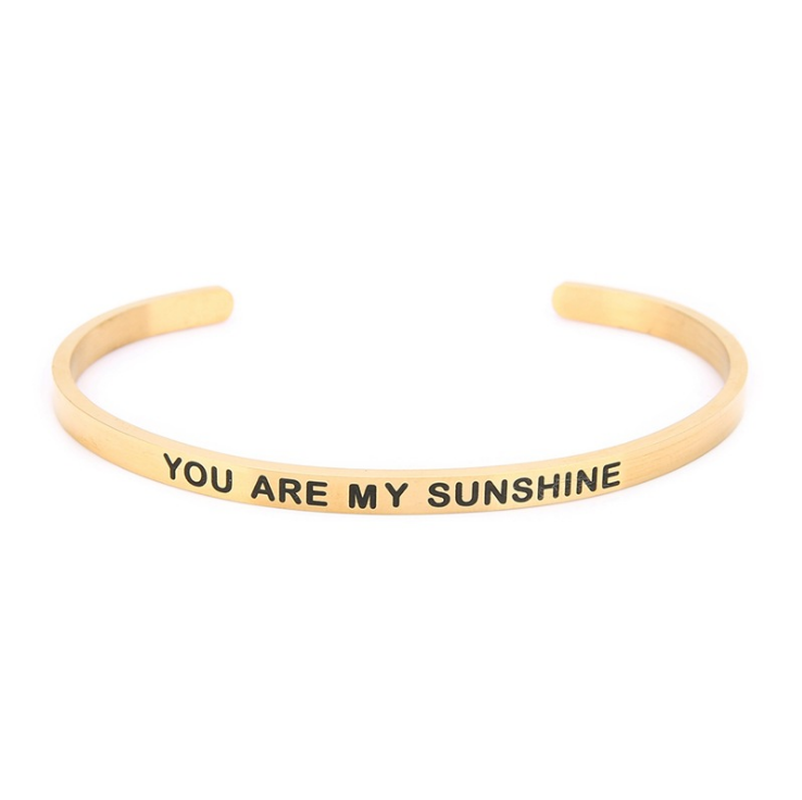 YOU'RE MY PERSON Lettering Bracelet