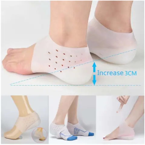 Inner Booster Pad Invisible Men and Women Silicone Heel