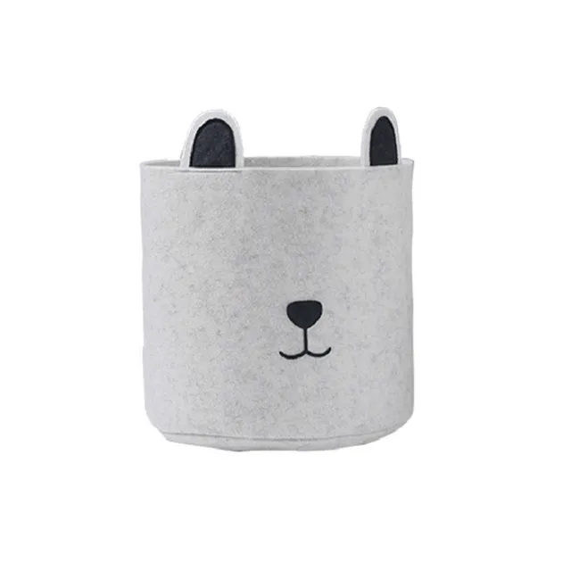 Creative Design Cat And Puppy Style Home Storage Basket Dog - Shop at LoveMi
