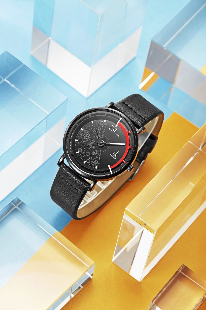 Couple table quartz watch