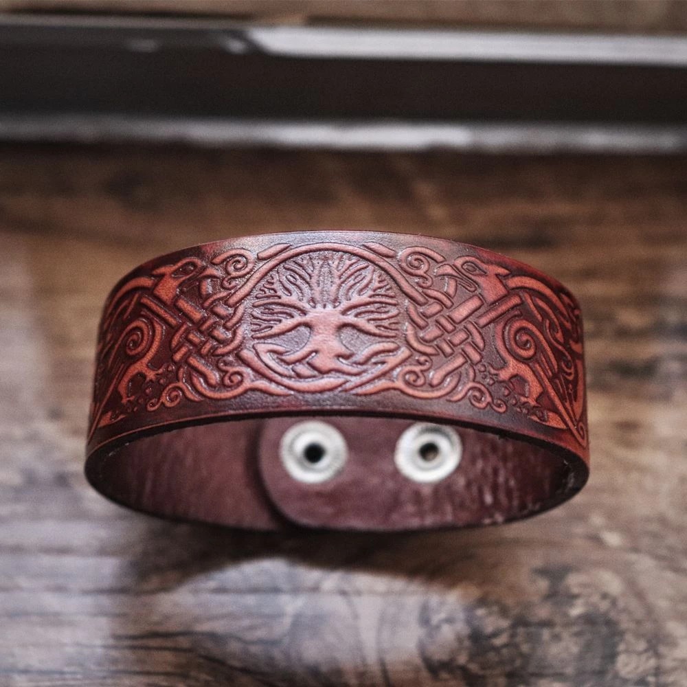 Viking Life Tree Bark Bracelet