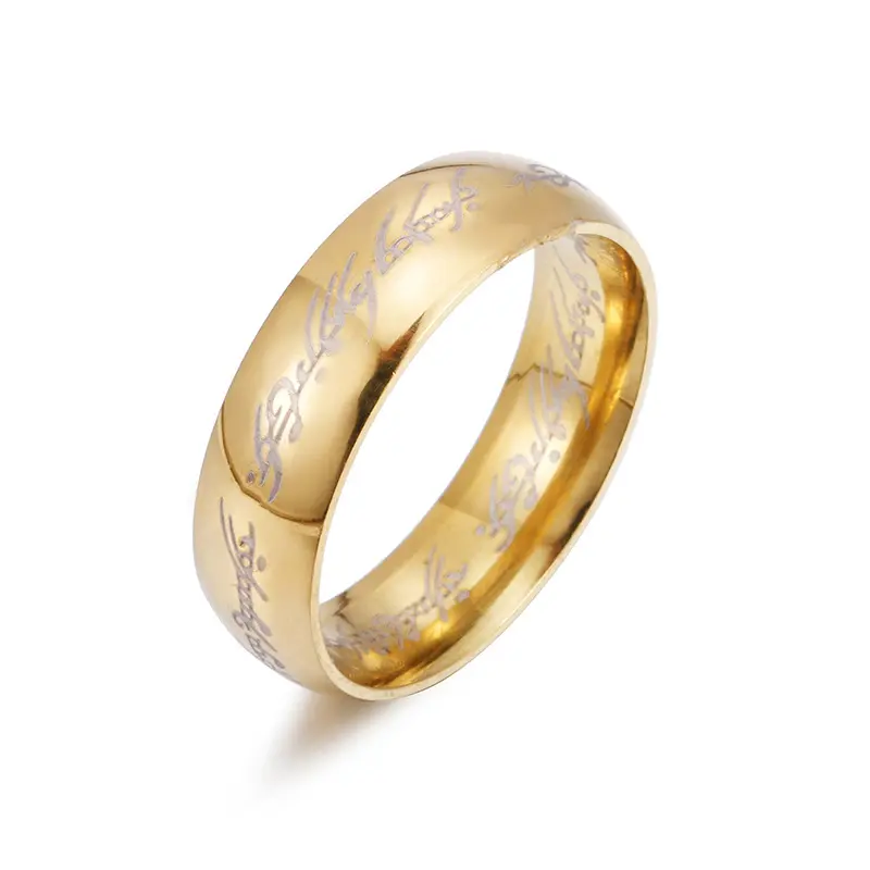 Titanium Steel Ring Men's