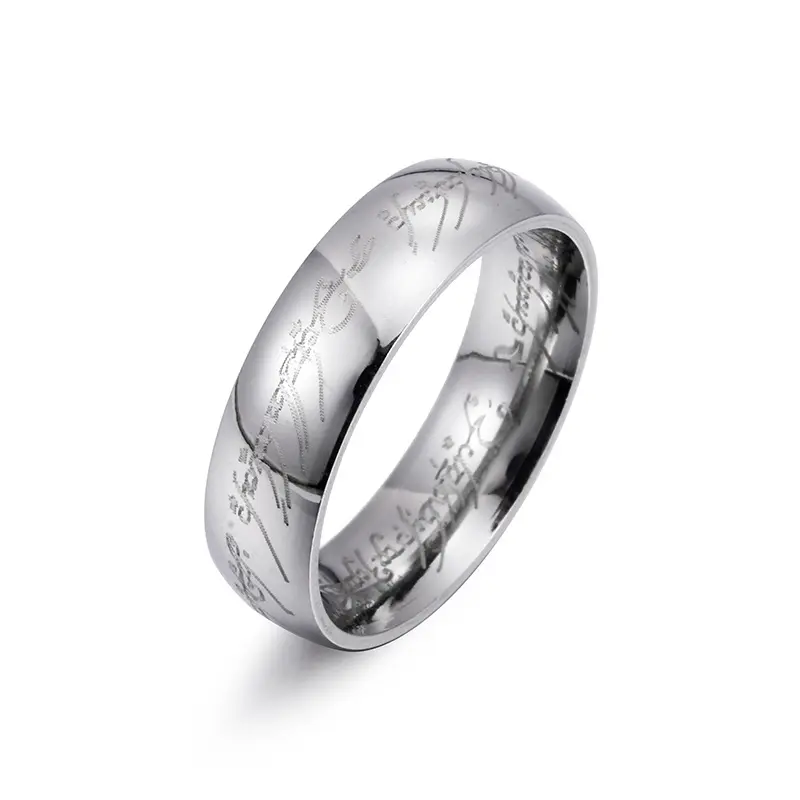 Titanium Steel Ring Men's