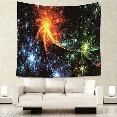Solar Flare Wall Tapestry - 150×130Cm