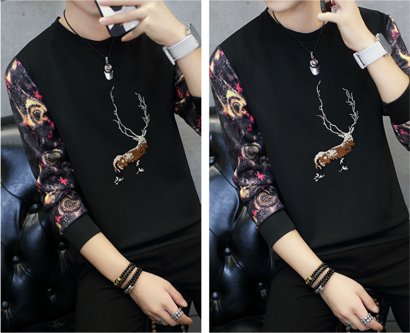 Elk plus velvet sweater