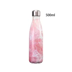 Vacuum Stainless Steel Cola Bottle Heat Preservation Portable Sports Water Cup - 18Style - View 1