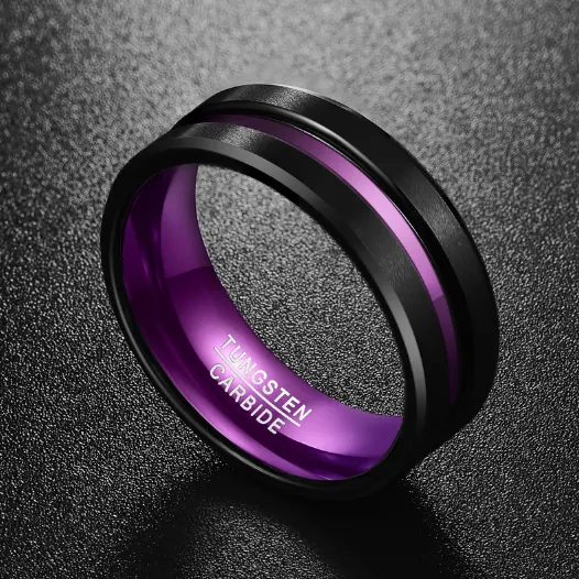 Purple Party Ring Groove