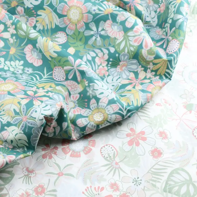 235cm Wide Beautiful Flower Cotton Fabric