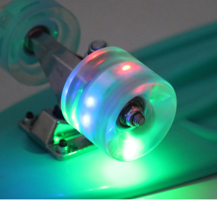 Модное творческое индивидуальное колесо, четырехколесный скейтборд