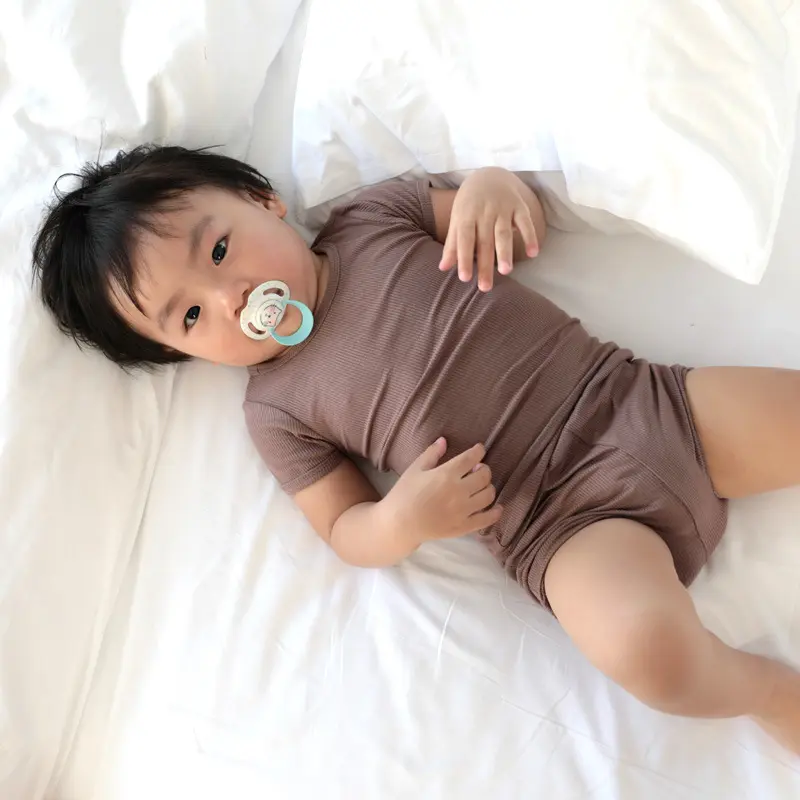 Soft Waxy Cotton Short Sleeve Belly Protection